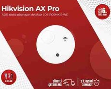 Simsiz fotoelektrik tüstü detektoru Hikvision DS-PDSMK-E-WE