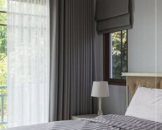 Jaluz dikey tül pərdə