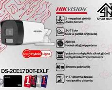 Hikvision DS-2CE17D0T-EXLF analoq 2mp kamerası