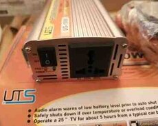 İnvertor US-1000  12V DC  230V AC, 1000W