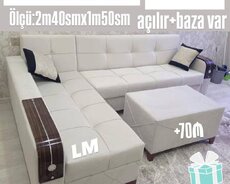 Künc divanlar (açılan+bazalı)