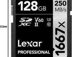 Lexar Professional 128 GB 2000x SD yaddaş kartı