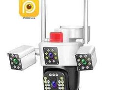 Wi-Fi PTZ Kamera 360FHD 12MP, 4K+64GB