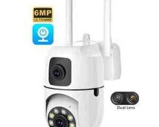 Wi-Fi PTZ kamera 360FHD 12MP, 4K+64GB