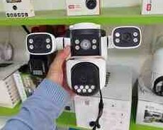 Wi-Fi PTZ kamera 360FHD 8MP, 4K+64GB