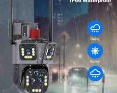 Wi-Fi PTZ kamera 360FHD 8MP, 4K+64GB