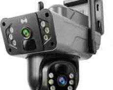 Wi-Fi PTZ kamera 360FHD 8MP, 4K 64GB