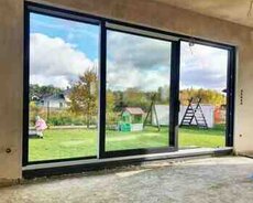 Plastik və alüminium pəncərə və qapılar, cam balkon, izosistem, torlar