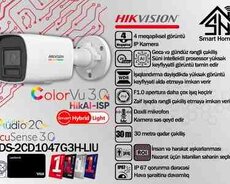 Hikvision ColorVu 3.0 4MP IP videomüşahidə kamerası DS-2CD1047G3H-LIU