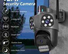 WiFi PTZ Kamera 360FHD 12MP, 4K+64GB