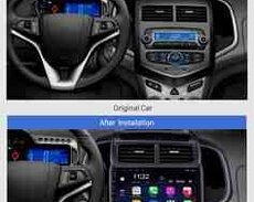 Chevrolet Aveo 2014-1018 android monitoru