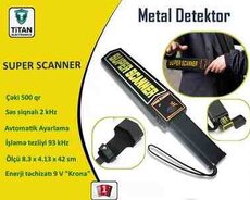 Metal detektoru SUPER SCANNER-S80