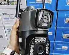 4G Tam simsiz PTZ360 2 kamera 8MP, 4K+64GB