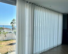 Jaluz dikey tül pərdələr