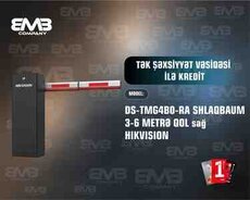 DS-TMG4B0-RA şlaqbaum qolu Hikvision 3-6metr