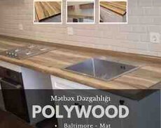 Mətbəx mebeli Polywood