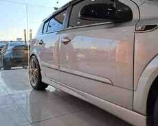 Opel astra h ayaq altı