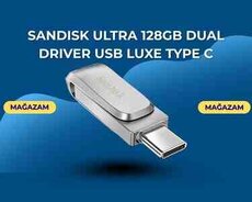 SanDisk Ultra 128GB Dual Driver USB Luxe Type-C