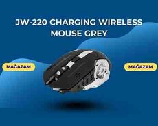 JW-220 Charging Wireless Mouse grey