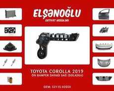 Toyota Corolla 2019 Ön bamper sağ dayağı