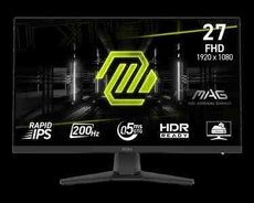 MSI Gaming MAG 272F MS-3CE5, 27, Flat, 200Hz, 0.5ms, 300nits, Rapid IPS