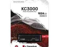Kingston KC3000 1TB NVMe SSD (SKC3000S, 1024G)