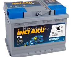 akkumulyator inci aku 60 ah efb