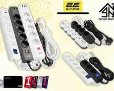 2E Şəbəkə filtri elektrik uzadıcılar