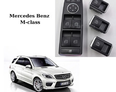 Mercedes Benz ML üçün şüşə qaldıran knopka blok satılır.