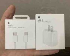 20 W Adapter, USB-C 60W Charge Cabel