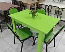 Masa və oturacaqlar