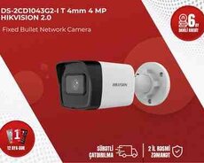 DS-2CD1043G2-I T 4mm 4 MP HIKVISION 2.0 Fixed Bullet Network Camera