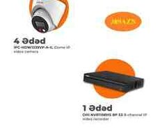 Dahua 4 kameralı dəst