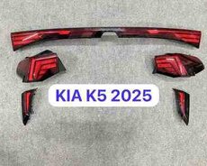 Kia OPptima K5 2025 arxa stop işıqları