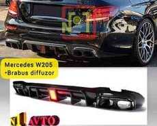 Mercedes W205 diffuzeri
