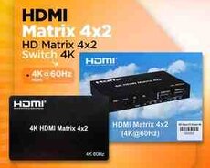 4K HDMI Matrix 4 x 2