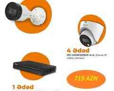 Dahua 8 kameralı dəsti