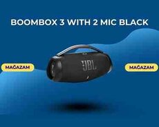 BoomBox 3 with 2 mic black