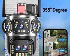 Wi-Fi PTZ kamera 360FHD 12MP, 4K+64GB