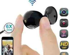 Wifi batareyalı mini kamera 1.2gün enerji+32GB