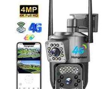 4G Sim kartlı FHD Kamera 12MP, 4K+64GB