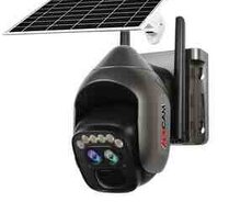 4G Sim kartlı Solar 360 FHD kamera 12MP, 4K+64GB