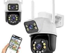 Wi-Fi PTZ Kamera 360FHD 12MP, 4K+64GB