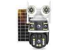 4G Sim kartlı Solar 360 FHD kamera 12MP, 4K+64GB