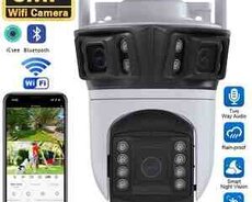 Wi-Fi PTZ kamera 360FHD 12MP, 4K+64GB