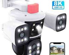 Wi-Fi PTZ kamera 360FHD 12MP, 4K+64GB