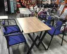 Masa və oturacaqlar