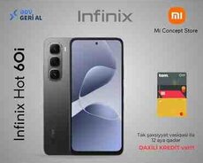 Infinix Hot 60i Sleek Black 128GB, 4GB