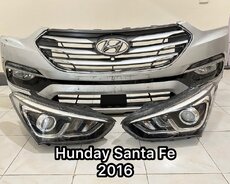 Hyundai santafe 2016 on bufer və farasi