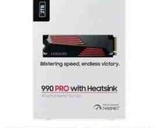 SSD disk Samsung 990 pro 2TB heatsink